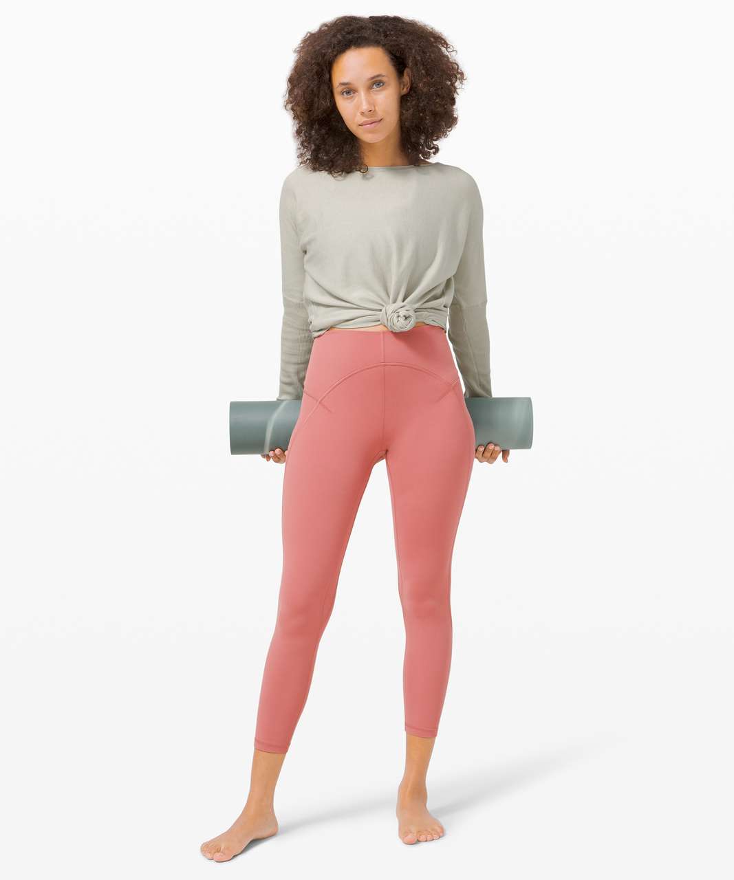 Full Length Compression Leggings - Brier Rose *Med Only*