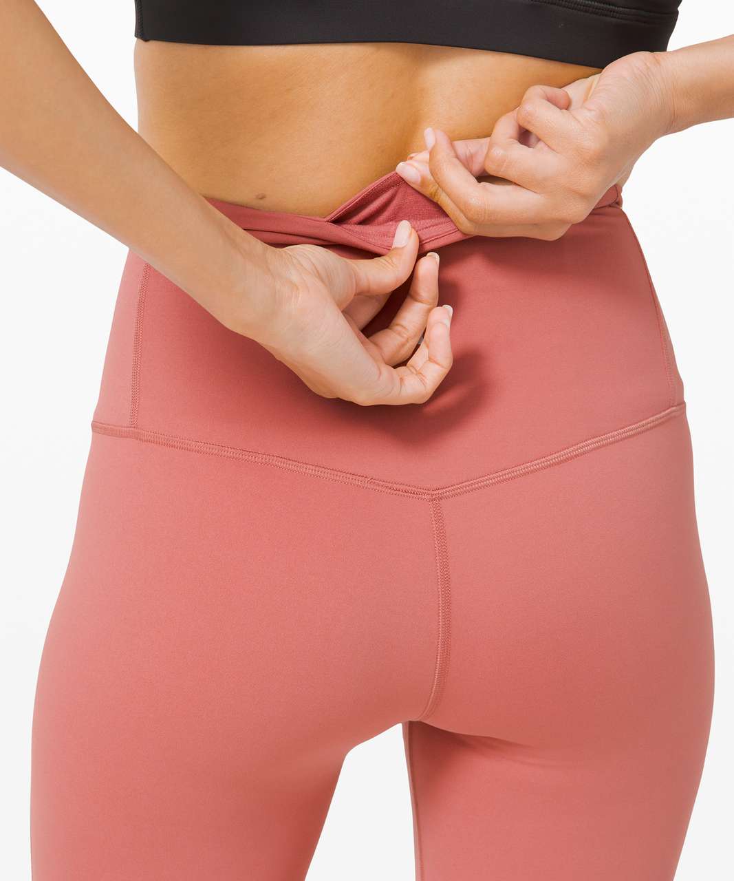 Lululemon Unlimit High-Rise Tight 25 - Brier Rose - lulu fanatics