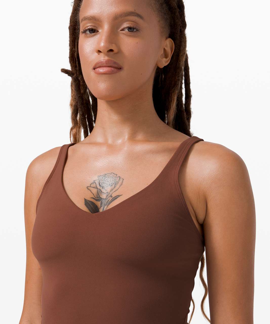 Lululemon Align Gathered-Front Tank Top - Spiced Chai - lulu fanatics