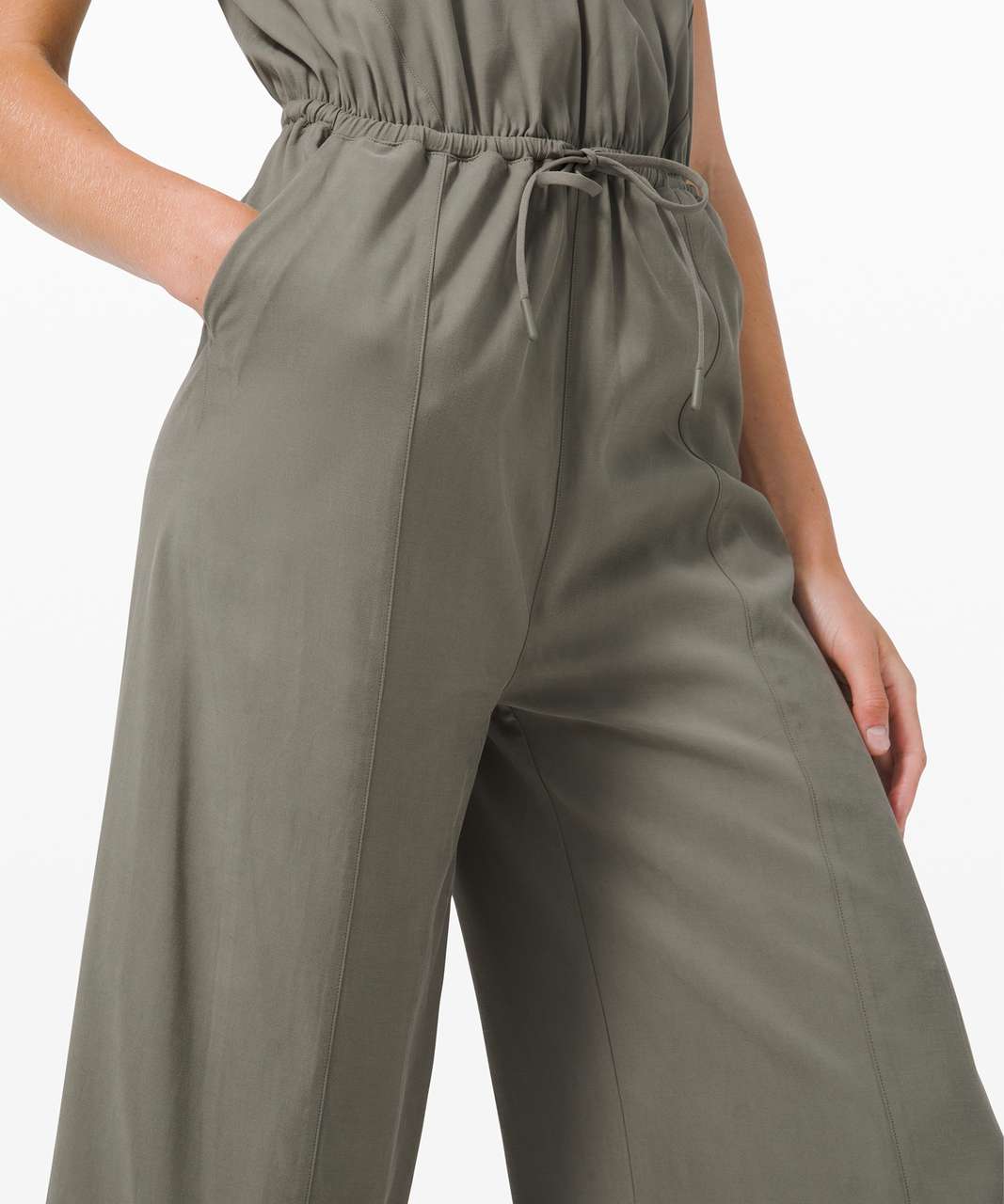 Lululemon Day to Night Jumpsuit - Grey Sage