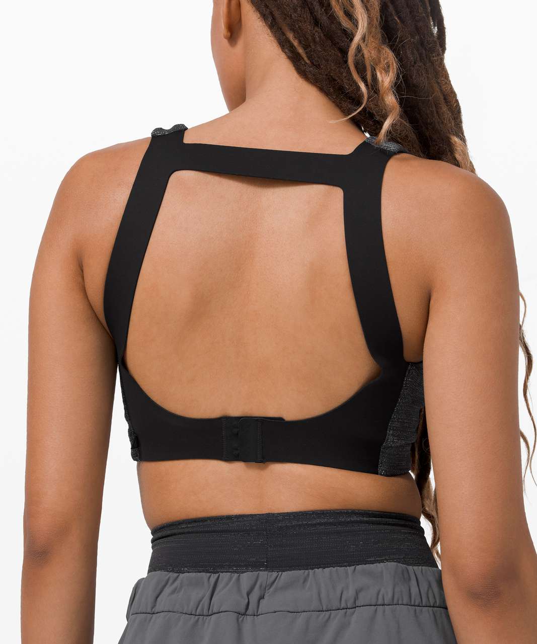 Lululemon Varsa Bra *lululemon lab - Noise Jacquard Black Obsidian