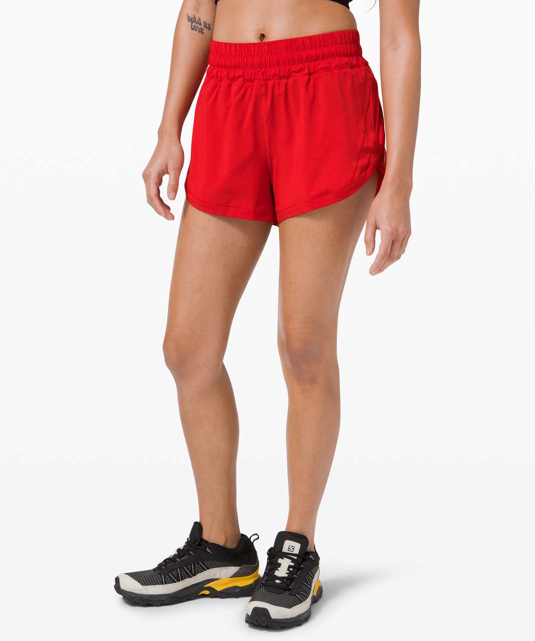 Lululemon Track That High-Rise Short 3 Lined - Water Drop - lulu