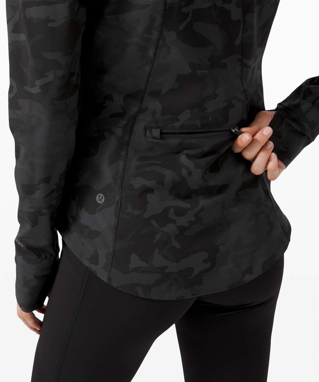 Lululemon Mist Over Windbreaker - Incognito Camo Multi Grey - lulu fanatics