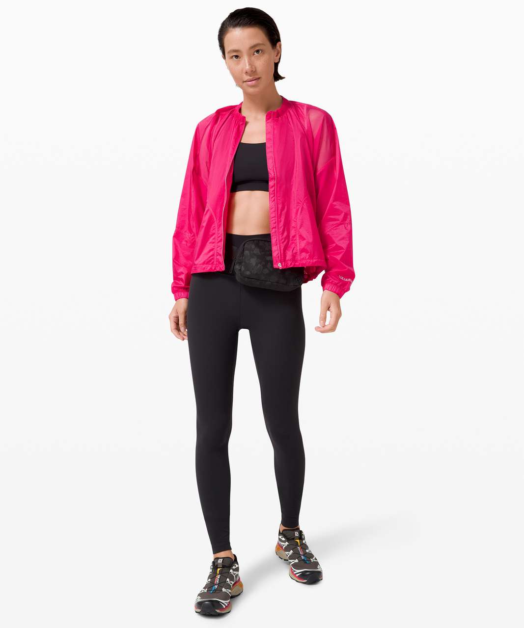 Lululemon With the Breeze Jacket - Geranium Pink