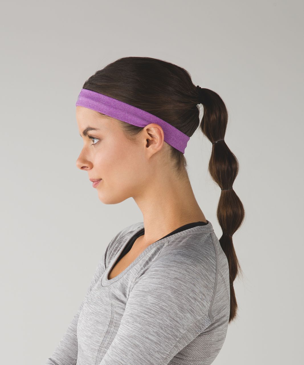 Lululemon Cardio Cross Trainer Headband - Heathered Tender Violet