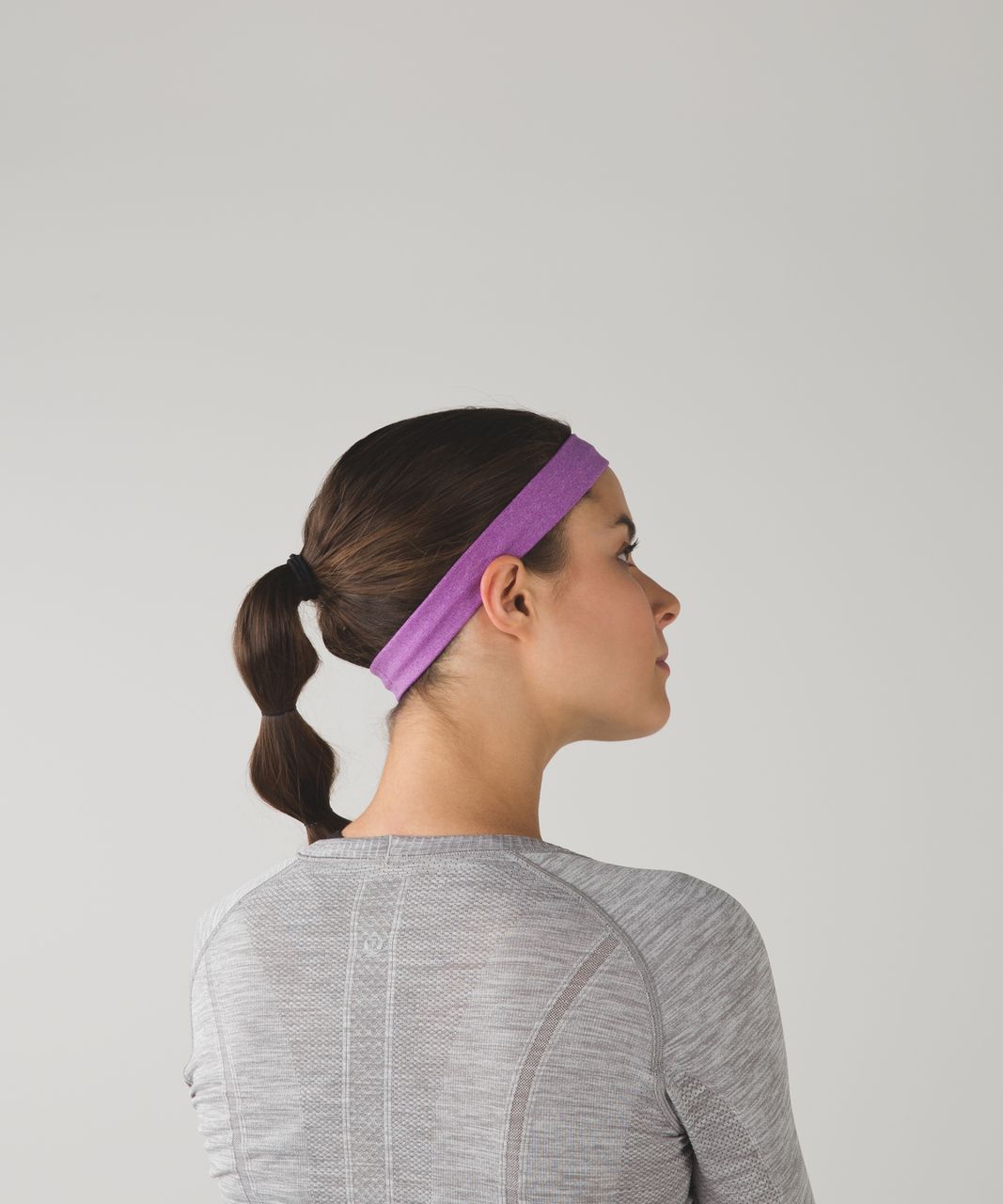 Lululemon Cardio Cross Trainer Headband - Heathered Tender Violet