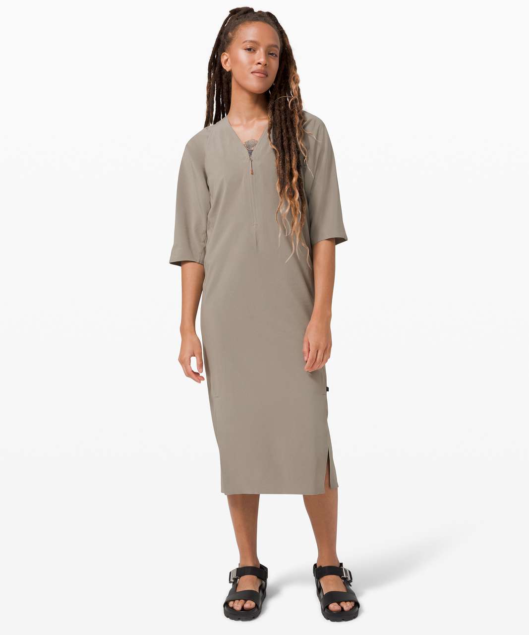 Lululemon Sarala Dress *lululemon lab - Iron Grey