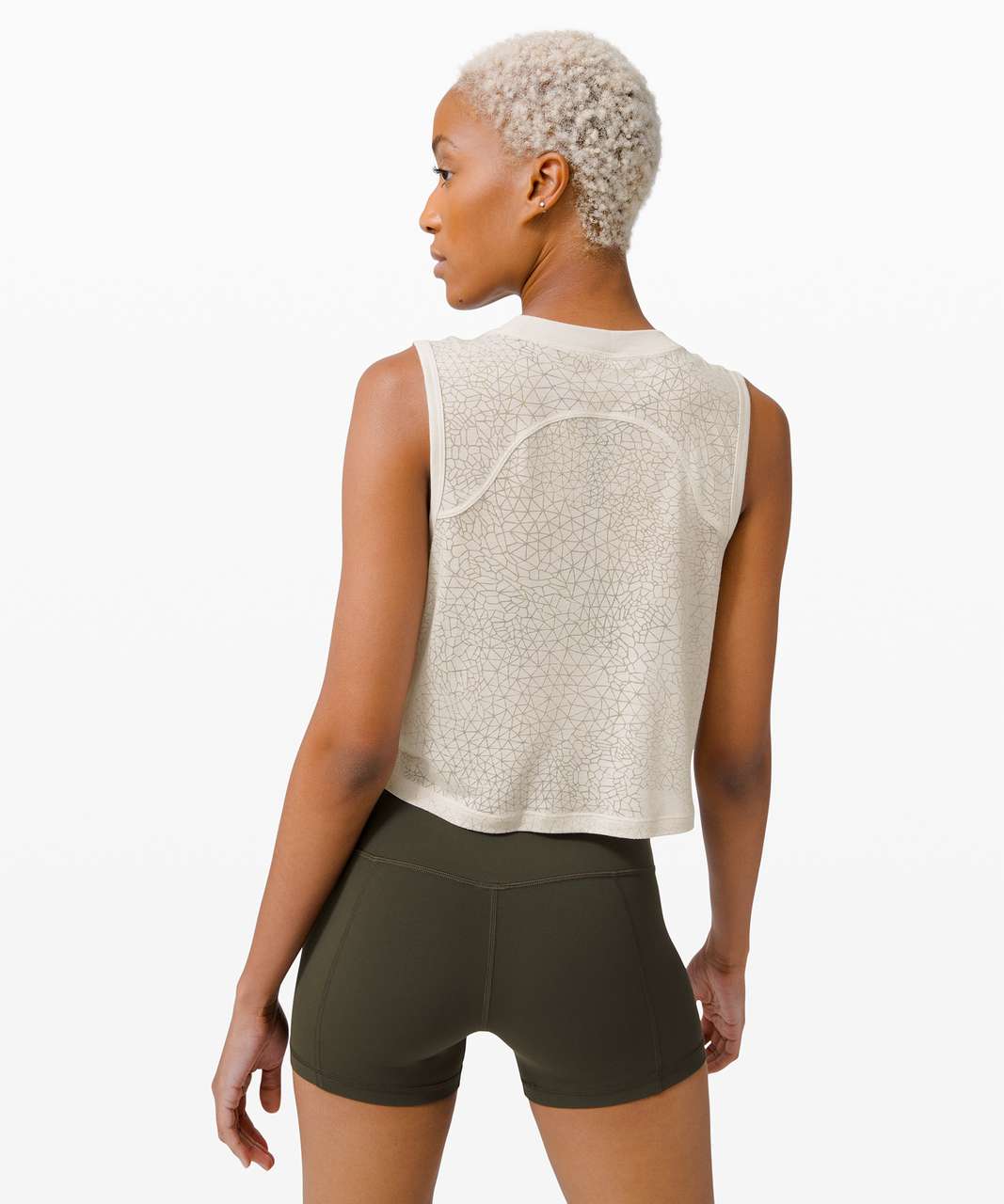 Lululemon Cinch Me Up Front Tank *Veil - Dune