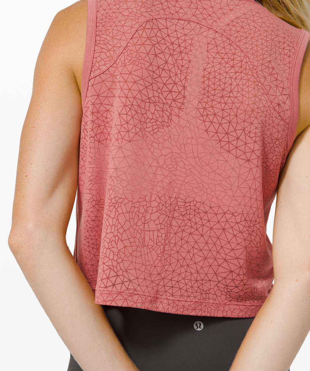 Lululemon Cinch Me Up Front Tank *Veil - Cherry Tint