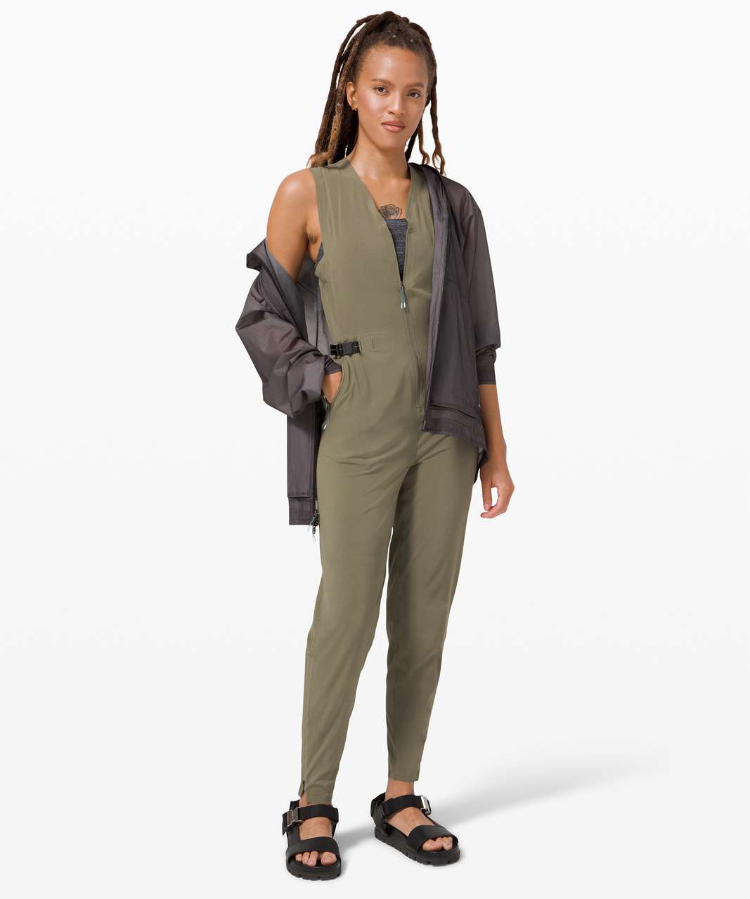 Lululemon Sarala Jumpsuit *lululemon lab - Light Military