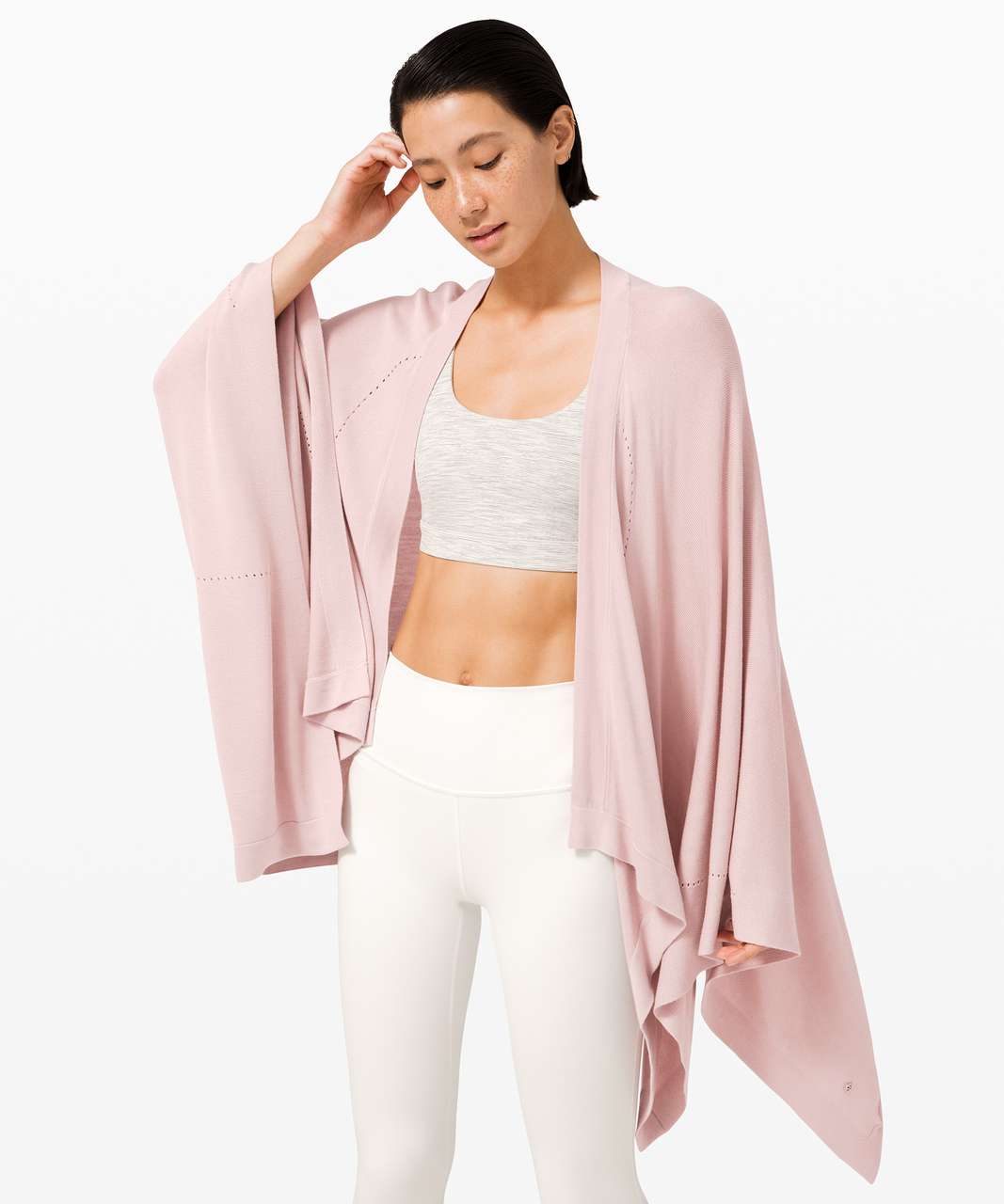 Lululemon Open Mind Wrap - Porcelain Pink