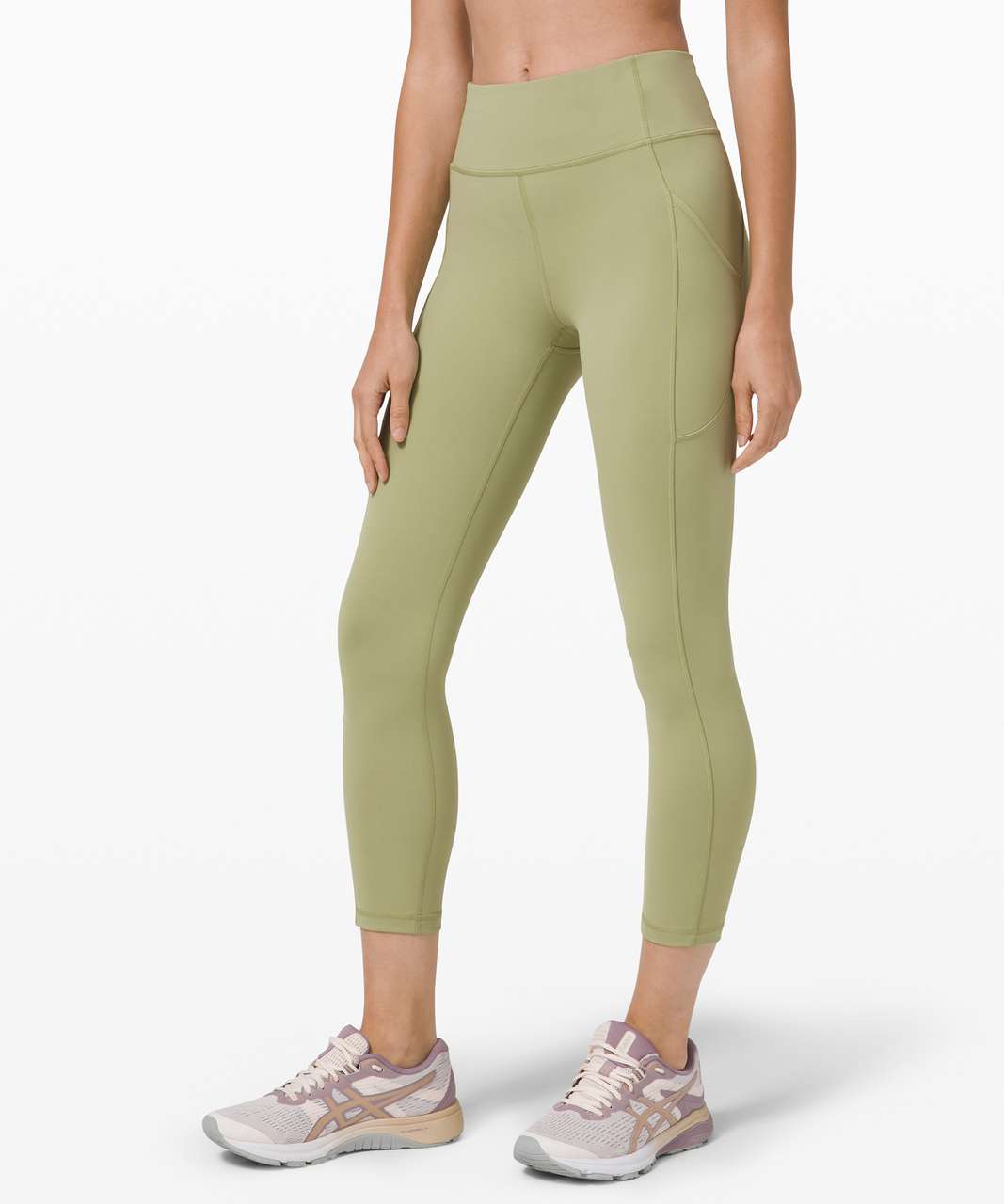 Lululemon Invigorate High-Rise Tight 25 - Vista Green - lulu fanatics