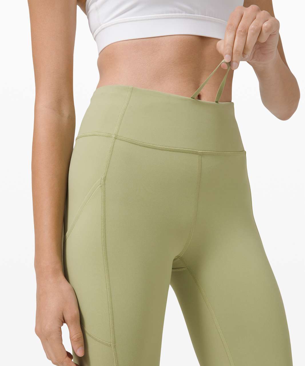 Lululemon Invigorate High-Rise Crop 23" - Vista Green