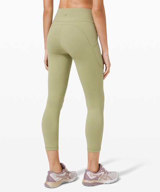 Lululemon Invigorate High-Rise Crop 23 - Heritage 365 Camo Green