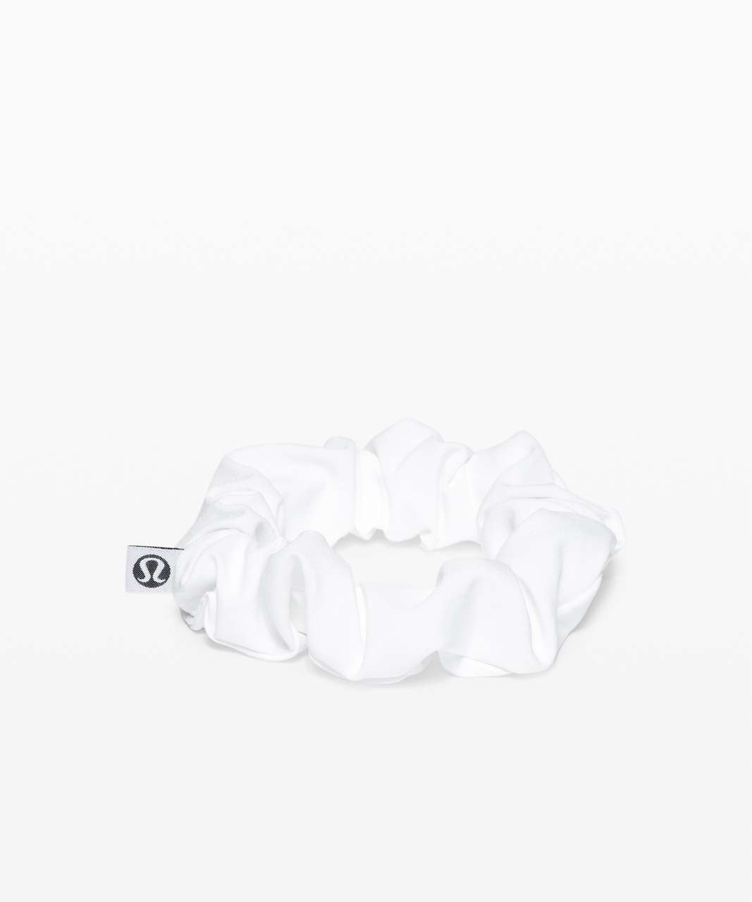 Lululemon Uplifting Scrunchie - Poco Logo Foil White