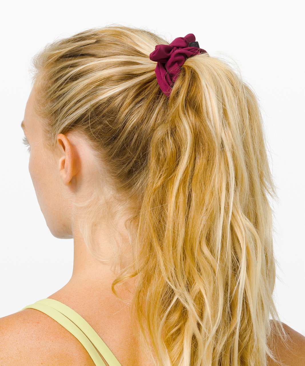 Lululemon Uplifting Scrunchie *Bow - Deep Luxe