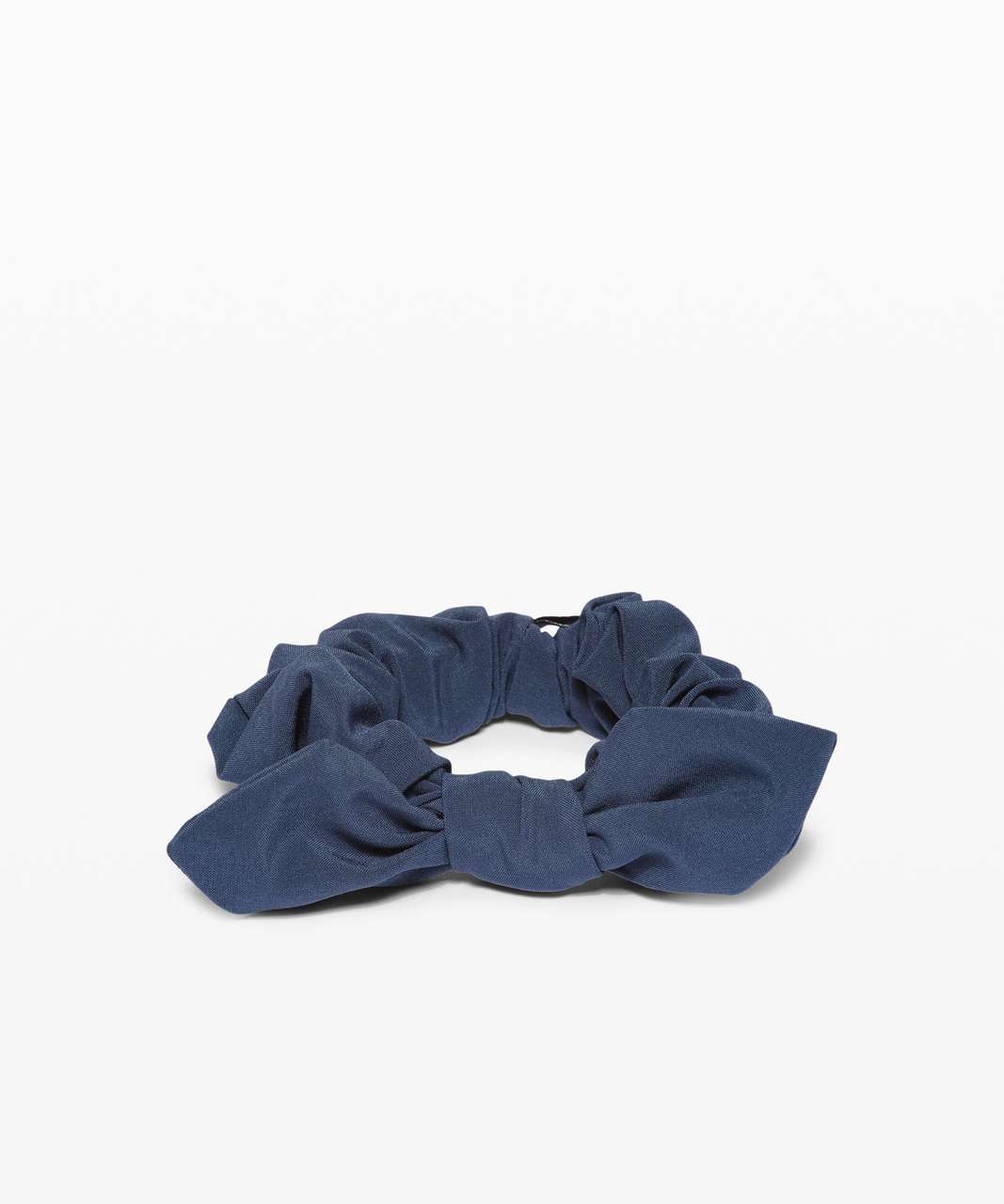 Lululemon Uplifting Scrunchie *Bow - Iron Blue