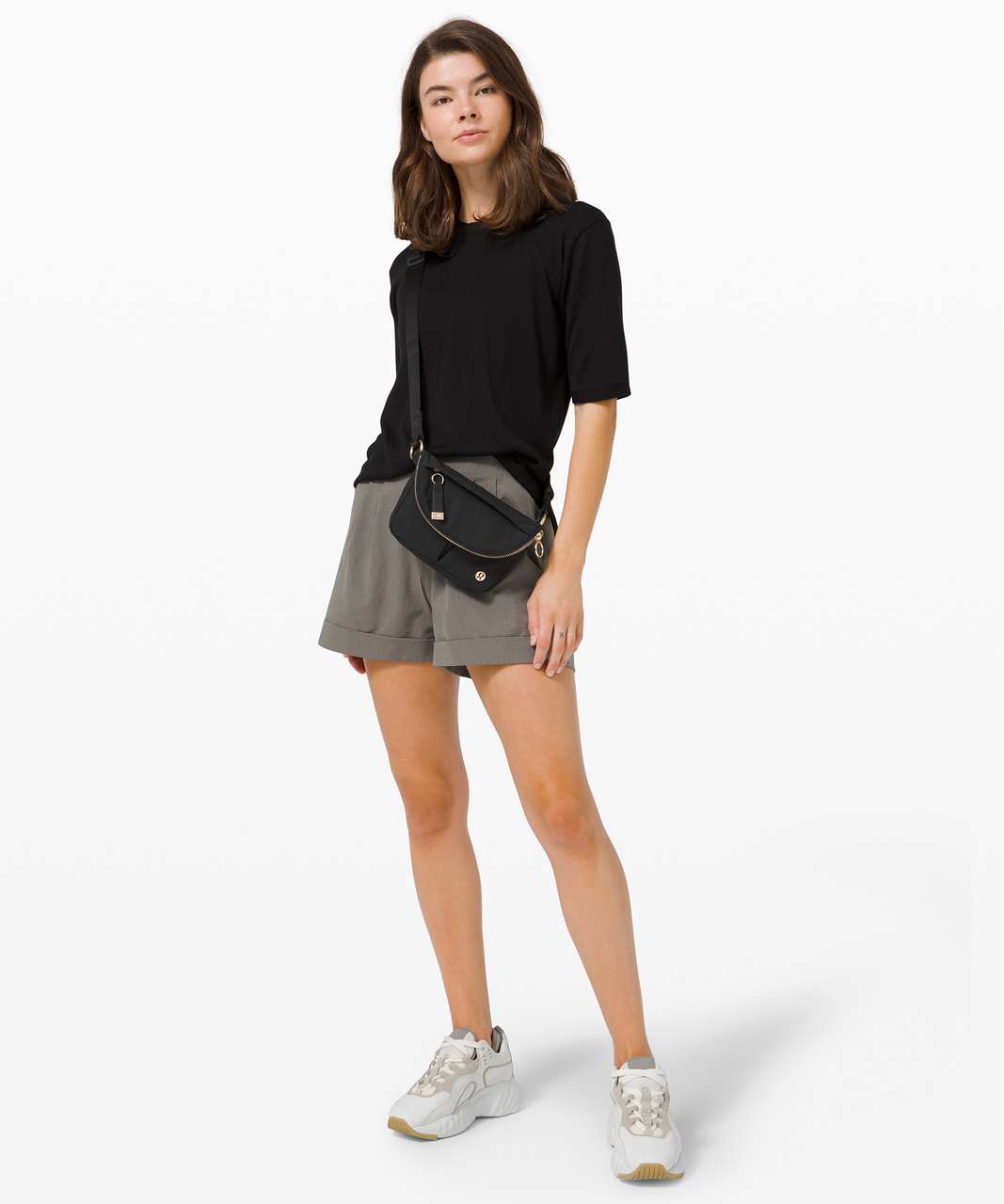 Lululemon All Night Festival Bag Micro (Black/Gold)