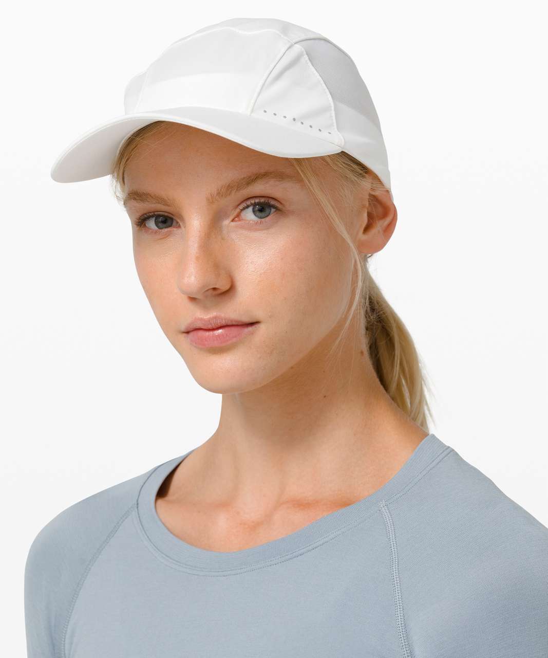 Lululemon Fast and Free Womens Run Hat Elite - White