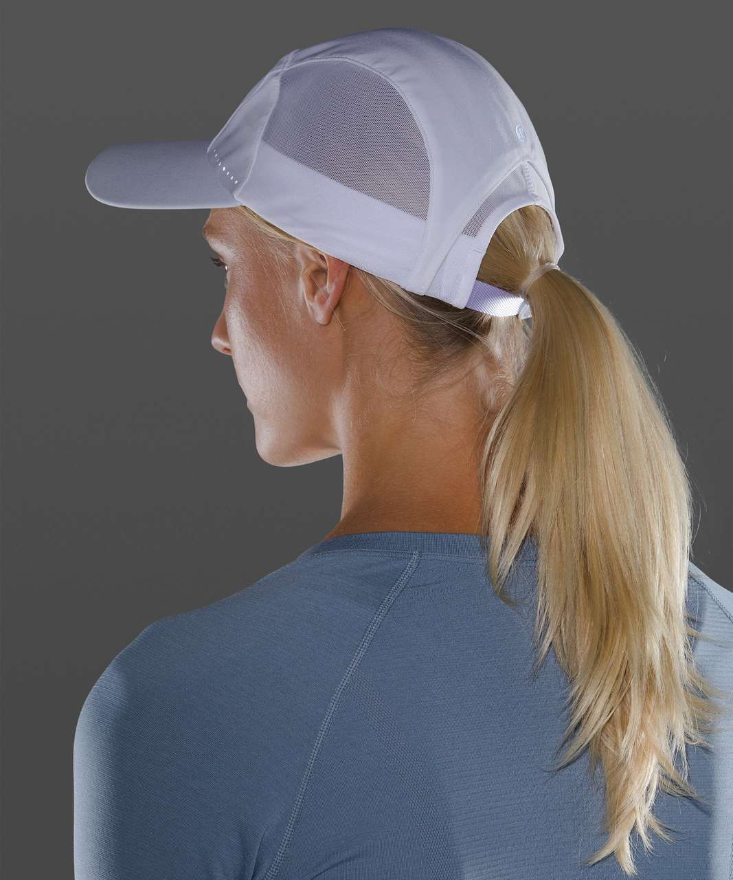 Lululemon Fast and Free Womens Run Hat Elite - White