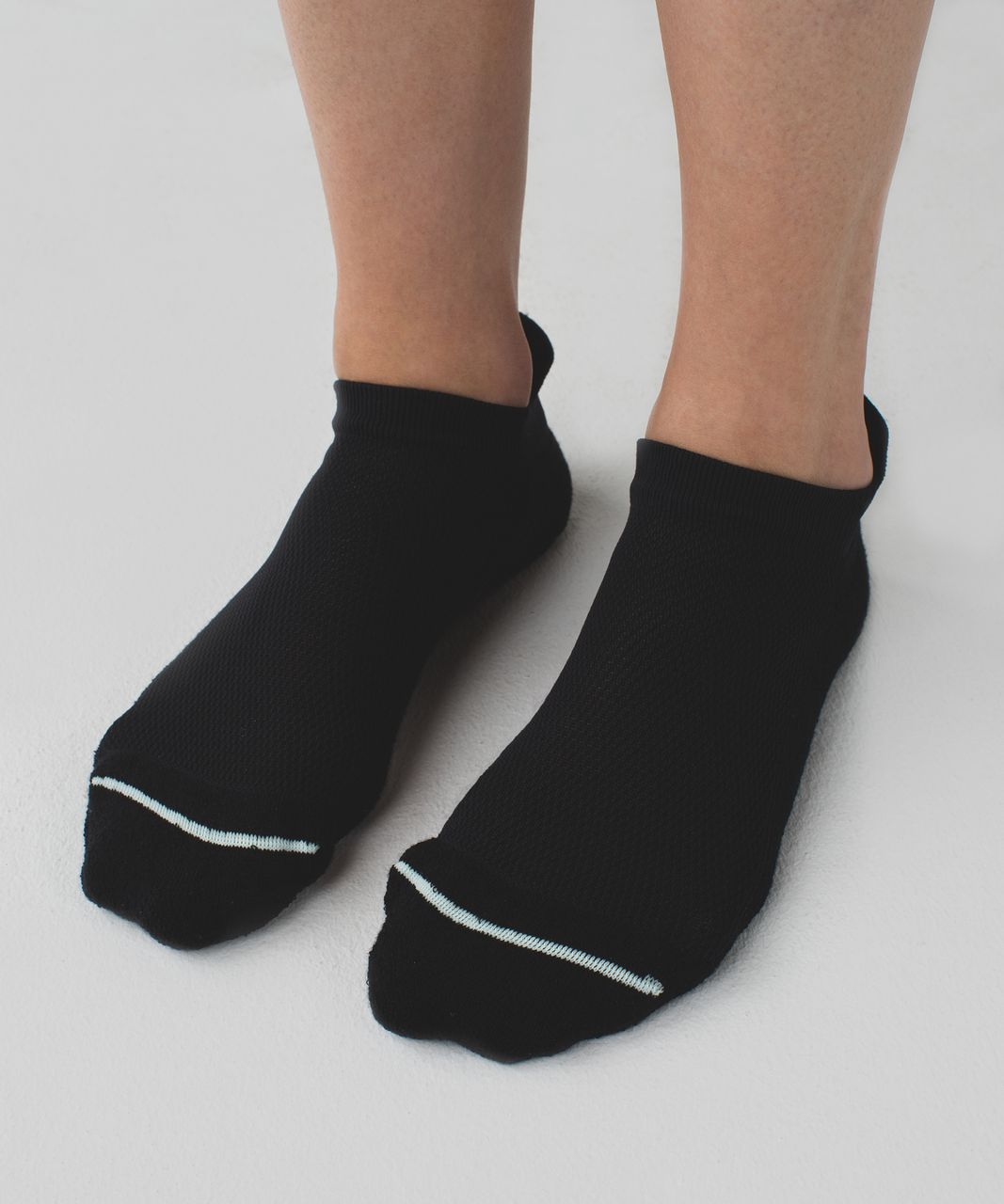 Lululemon See You At The Studio Sock - Black / Sea Mist