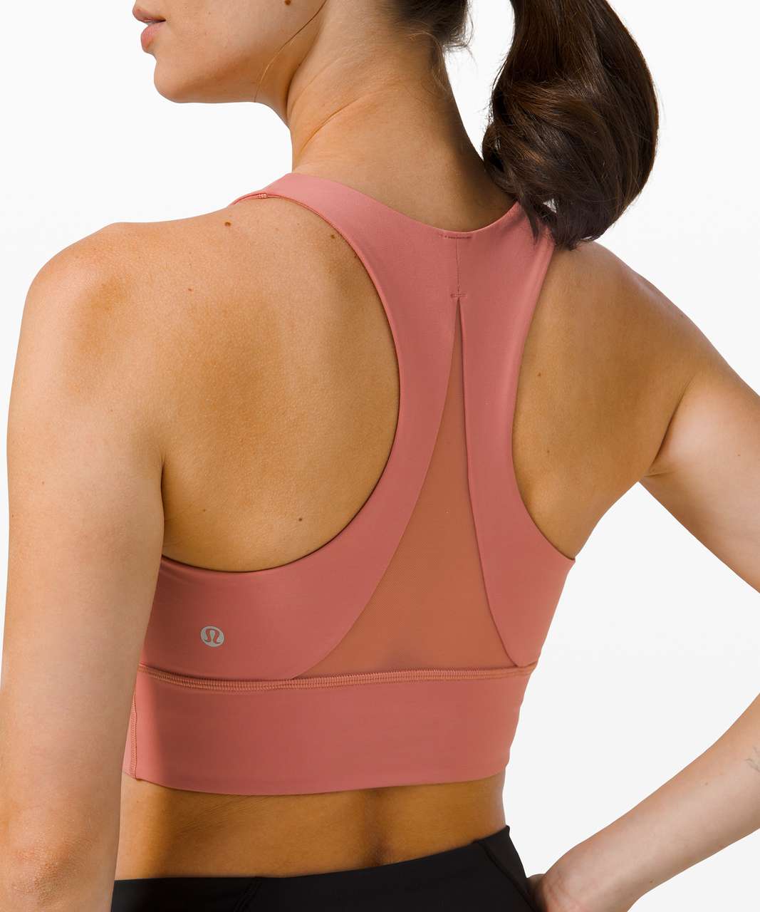 Lululemon Invigorate Bra Long Line *Medium Support, B–D Cup - Brier Rose