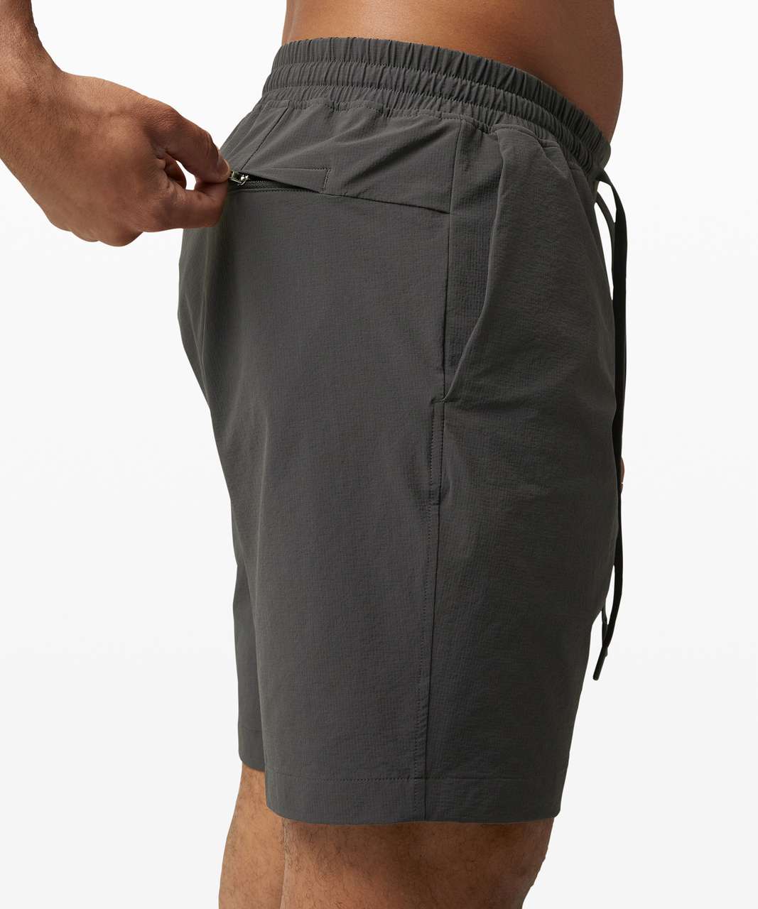 Lululemon Bowline Short 8 *Stretch Ripstop - Graphite Grey - lulu