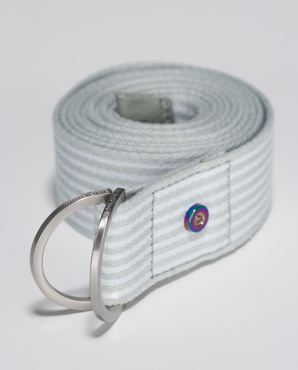 Lululemon No Limits Stretching Strap - Minty Grey / Almost Blue / Earl ...