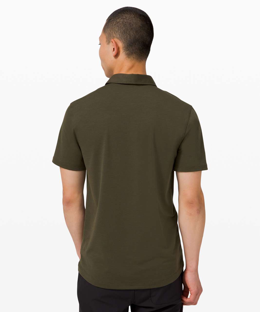 Lululemon Evolution Polo - Dark Olive