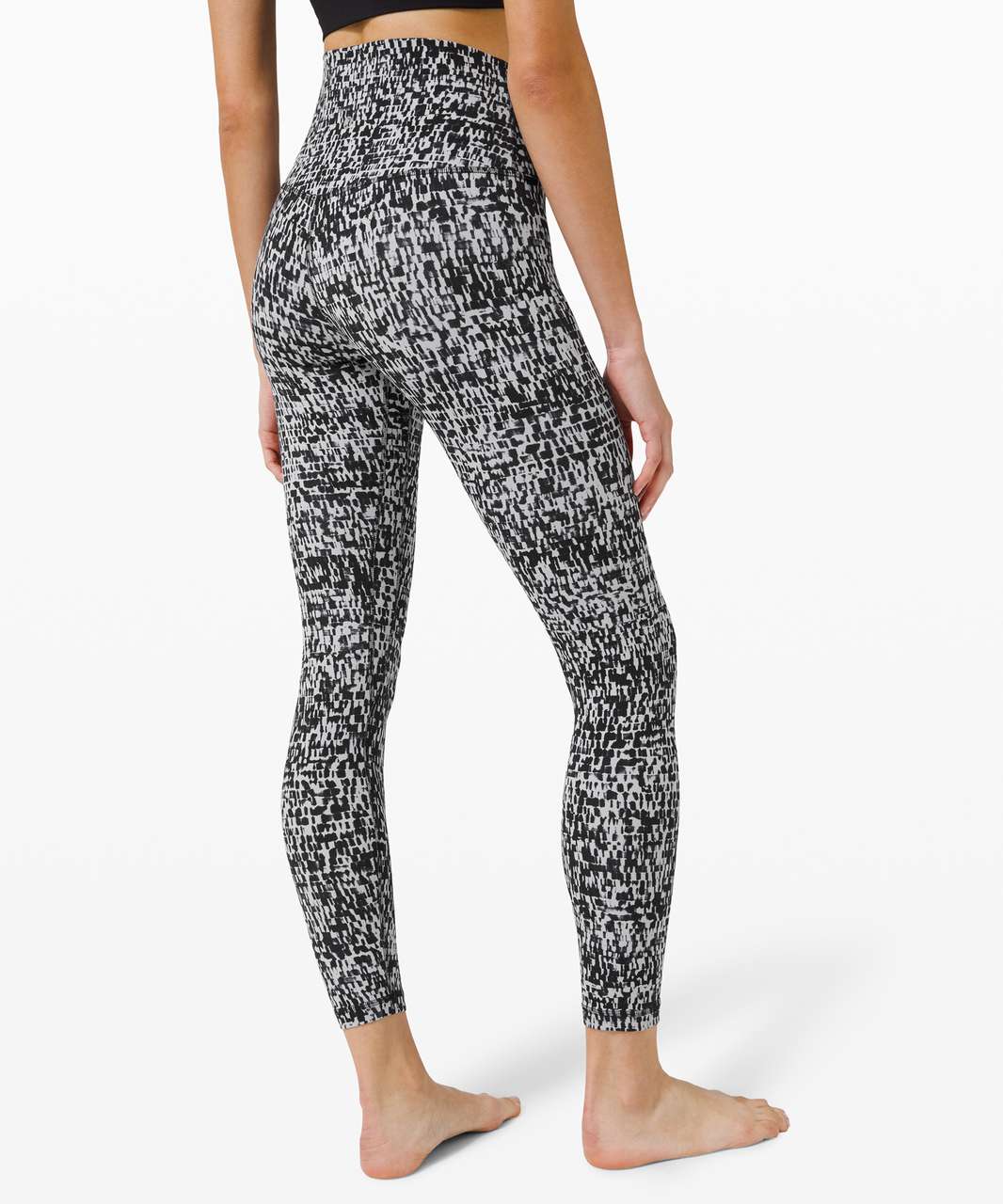 Lululemon Align Pant II 25 Wee Are From Space Dark Carbon Ice Gray Leggings  4