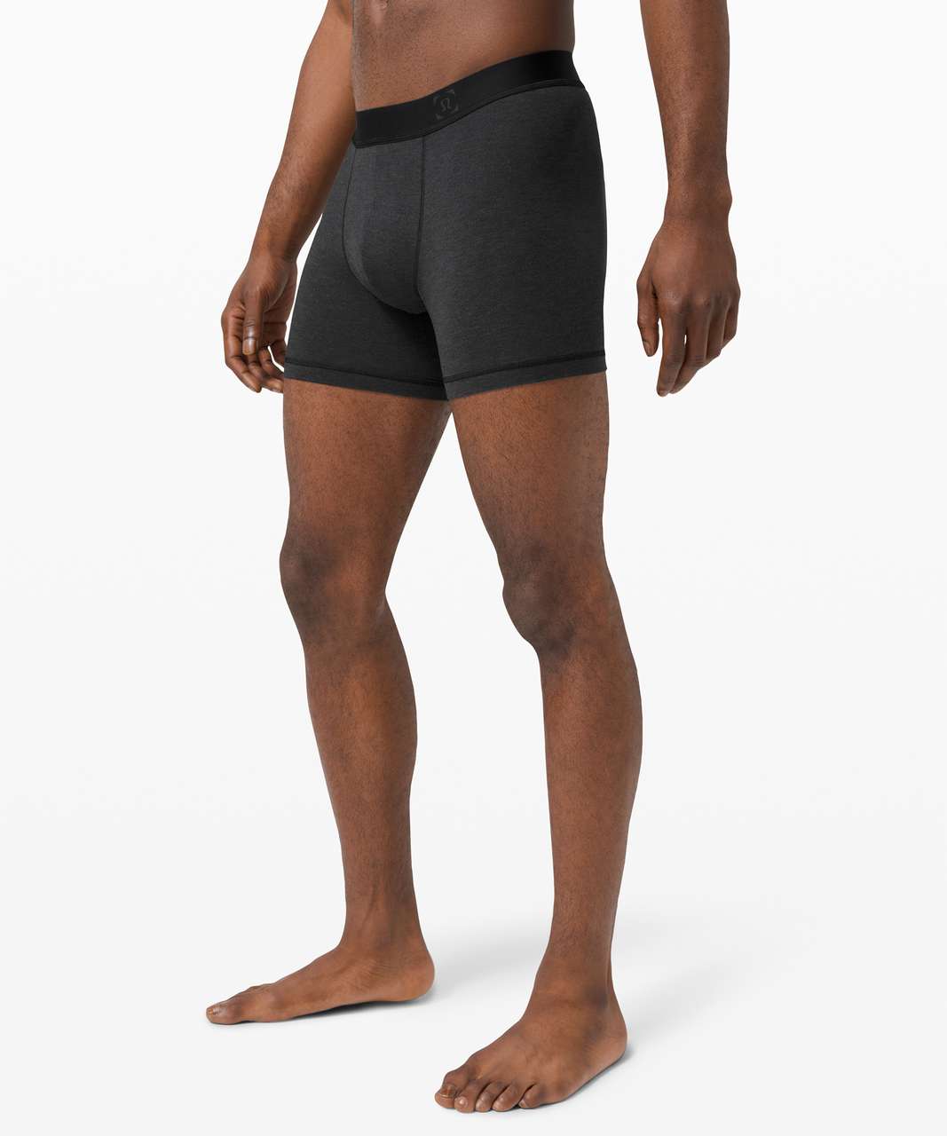 Lululemon Always In Motion Boxer *5" - Heathered Core Black