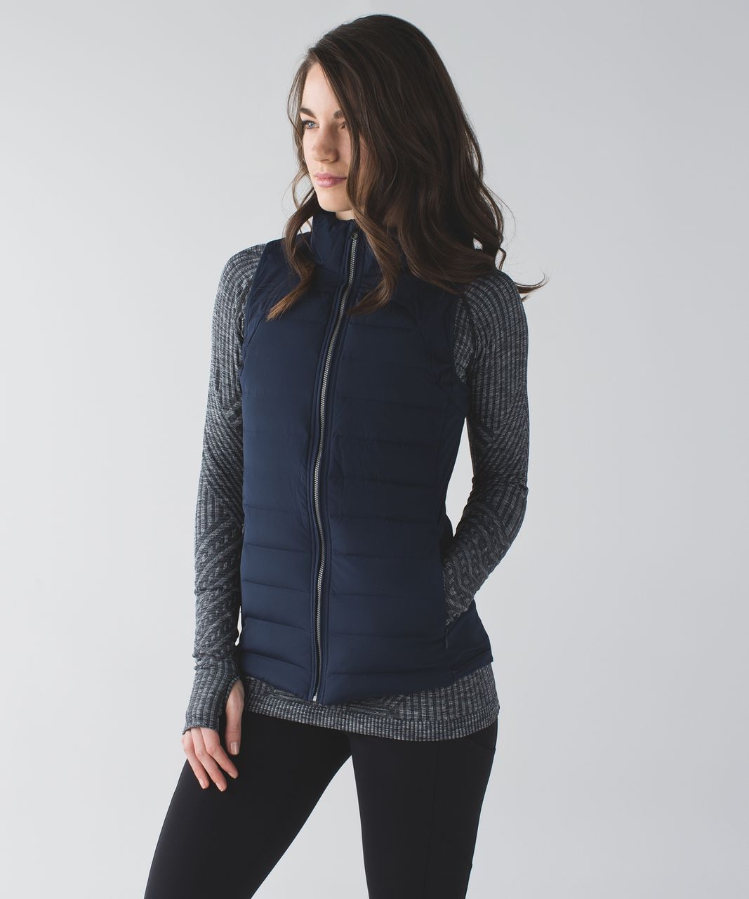 Lululemon Fluffed Up Vest - Inkwell - lulu fanatics