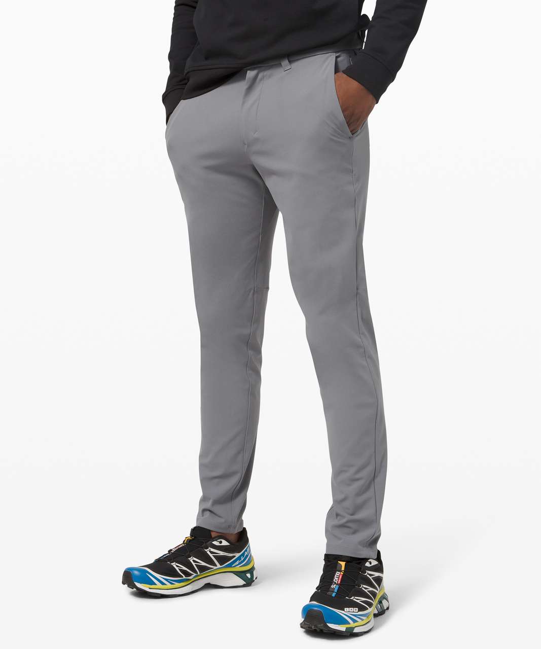 Lululemon Commission Pant Slim *Warpstreme 34" - Asphalt Grey