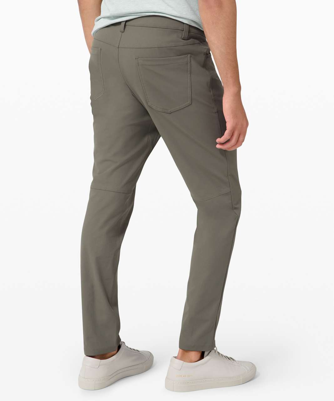 Another simple work outfit: Back in Action LS (Savannah, Rulu) and Keep  Moving Pant 7/8 (Grey Sage) with Supergas : r/lululemon