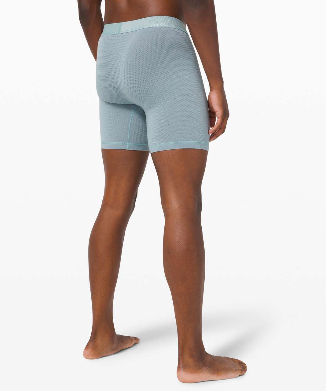 Lululemon Always in Motion Boxer Long Mesh - Blue Cast