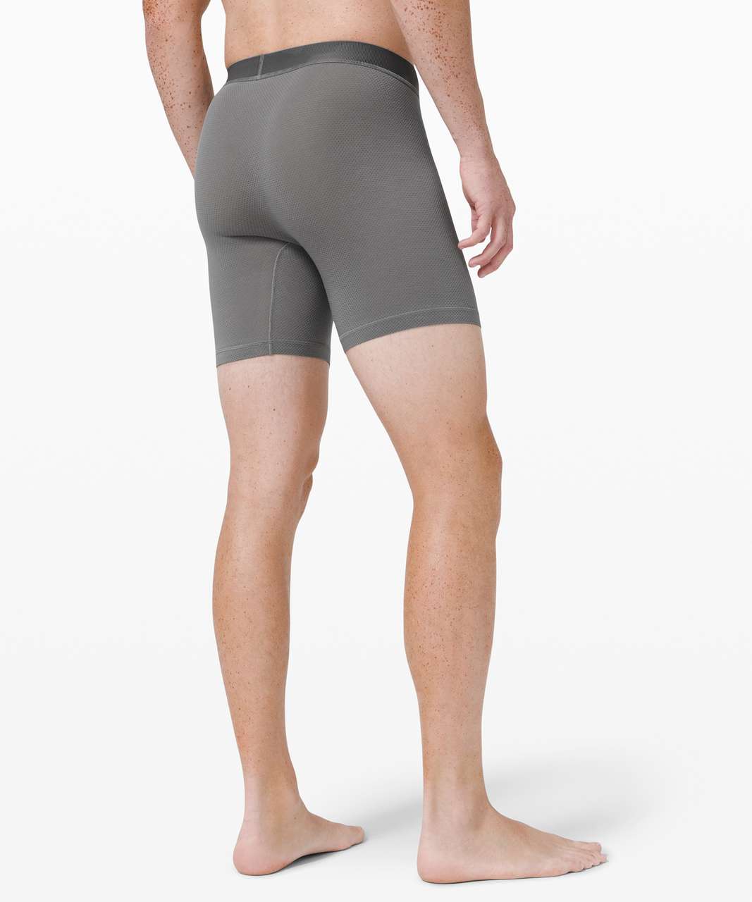 Lululemon Always in Motion Boxer Long Mesh - Asphalt Grey