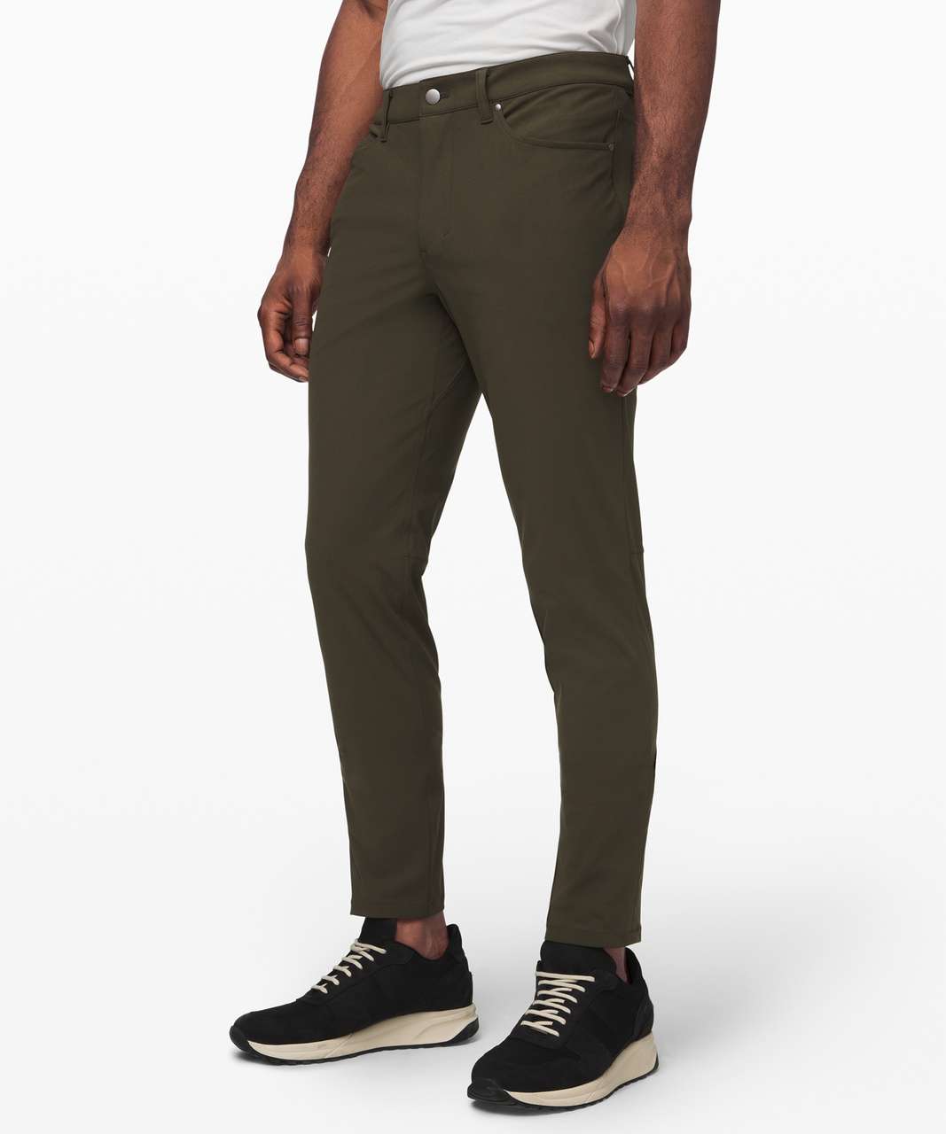 Lululemon ABC Pant Slim *Warpstreme 37" - Dark Olive