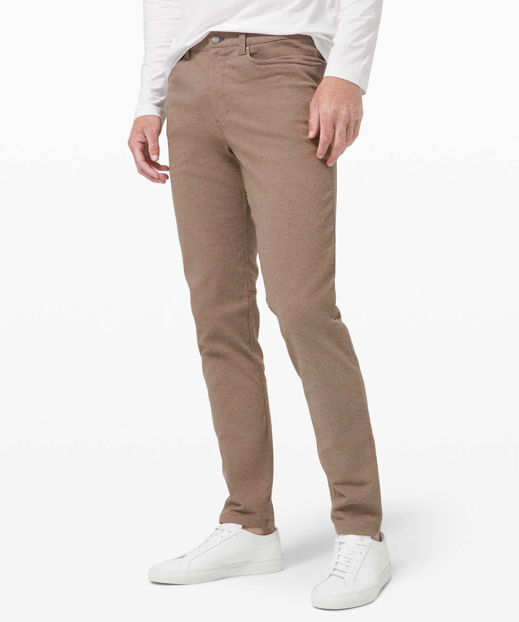 Lululemon ABC Pant Slim *Tech Canvas 34" - Heathered Burnt Caramel