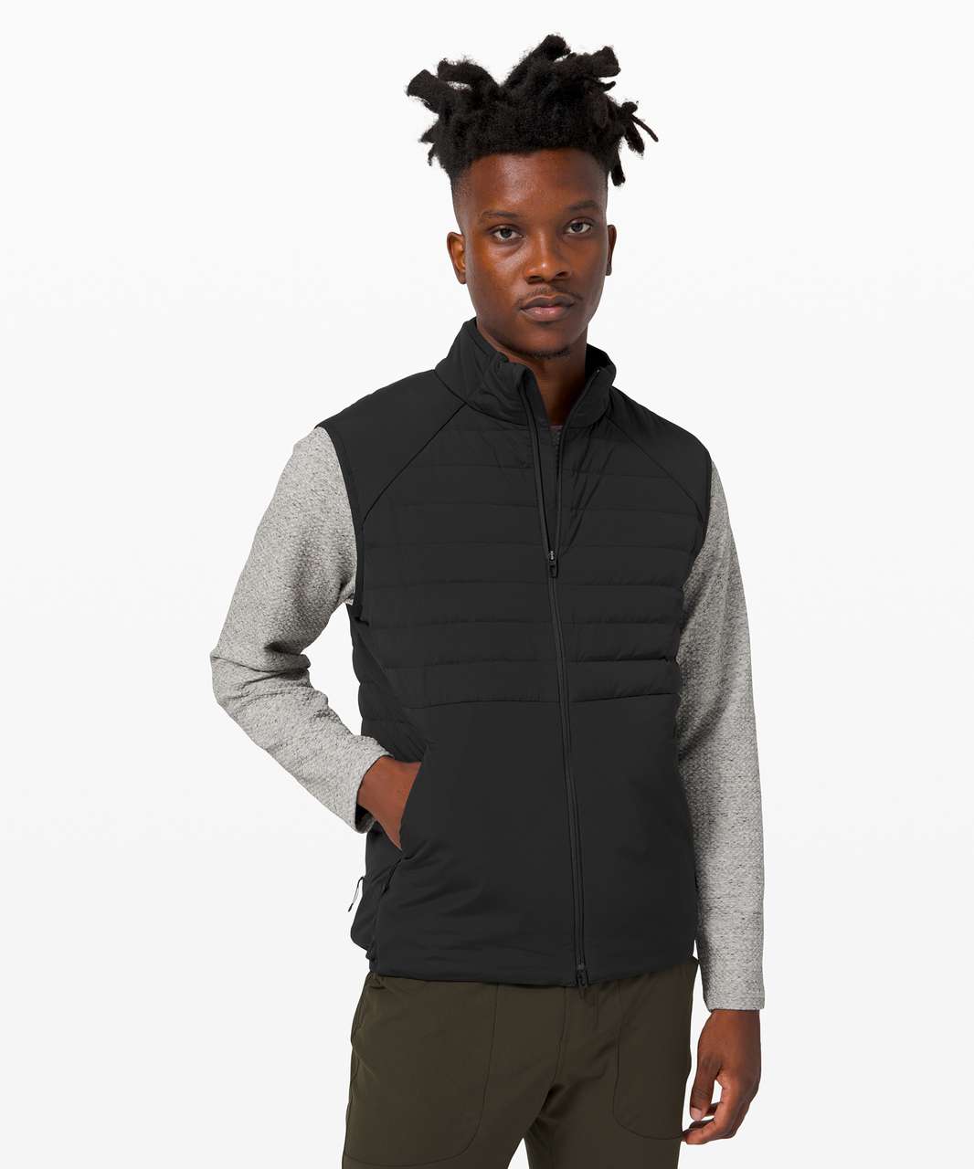 Lululemon Down For It All Vest - Black (Second Release) - lulu fanatics