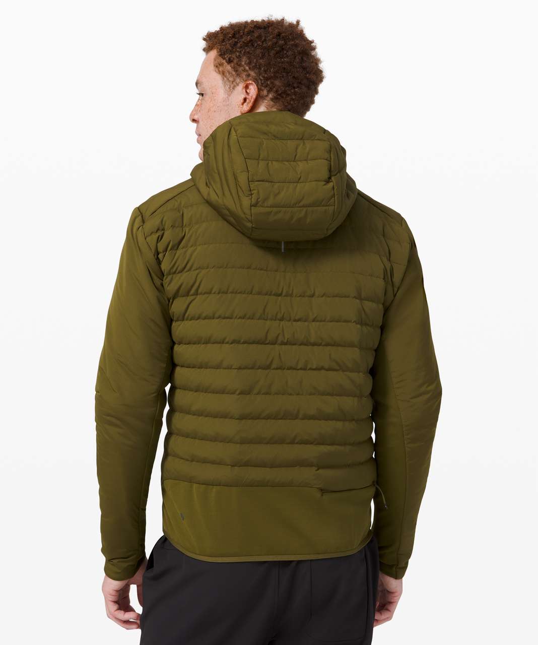 Lululemon Down For It All Hoodie - Moss Green