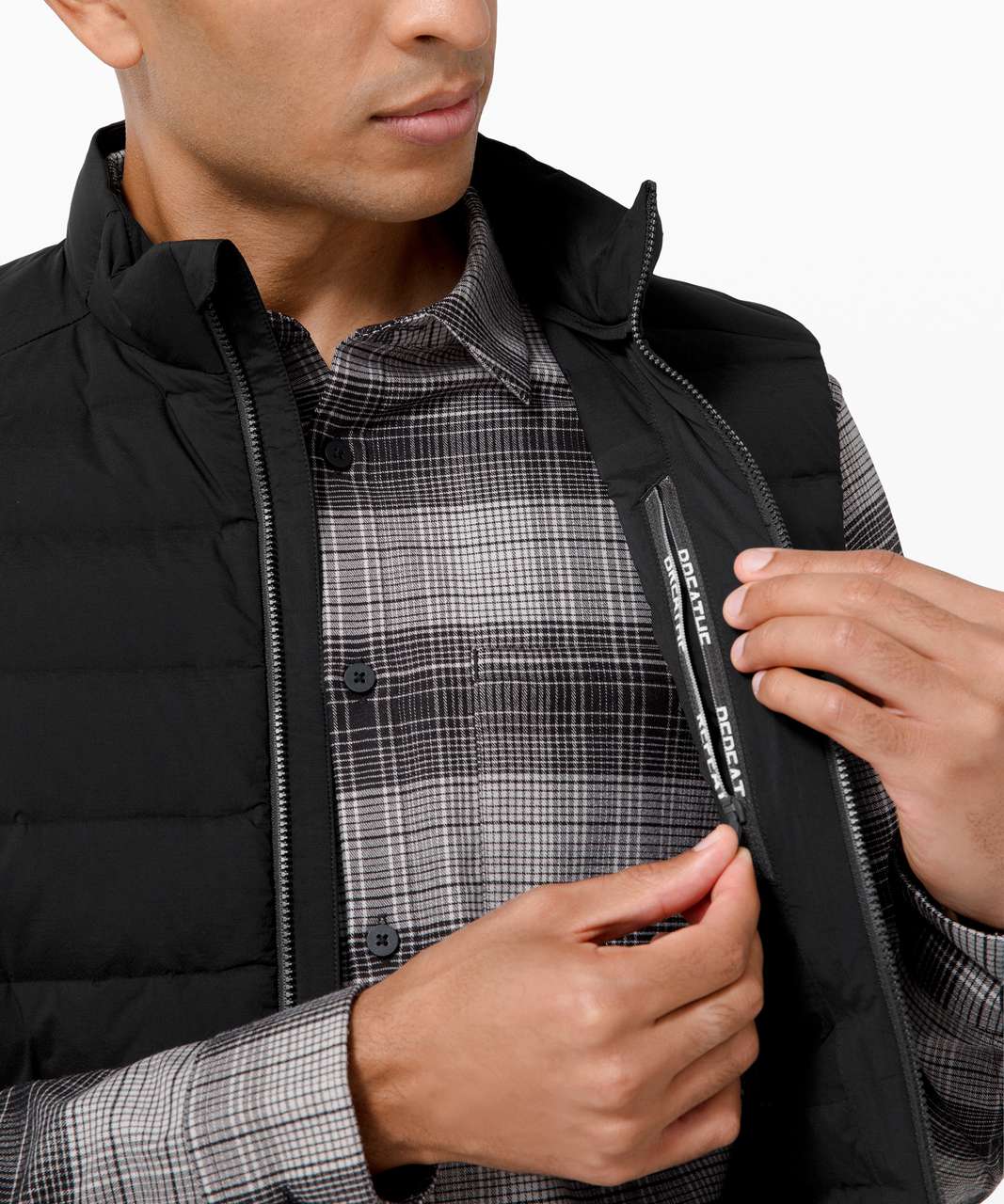 Lululemon Navigation Stretch Down Vest - Black (First Release)