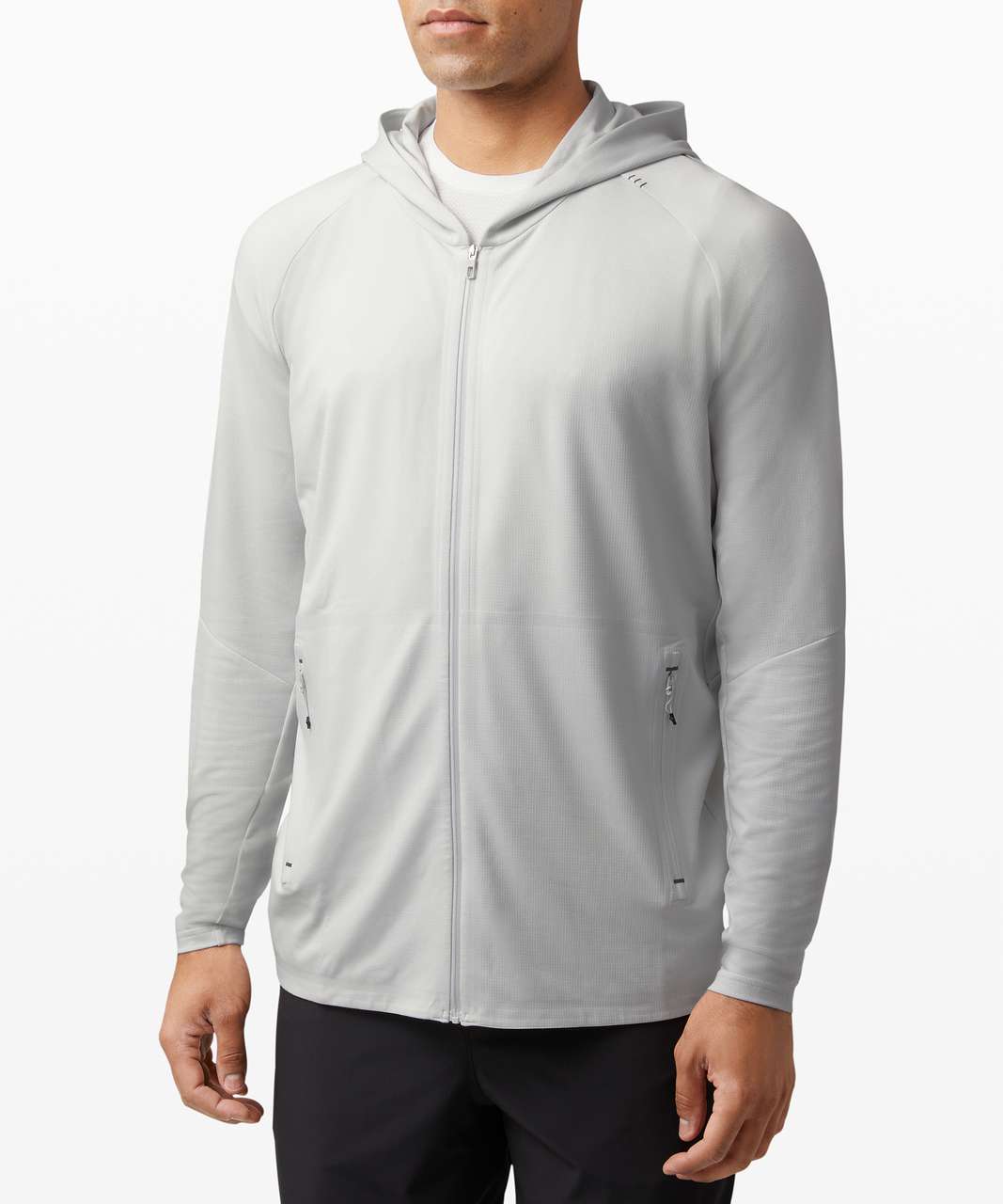 Lululemon On Grid Full Zip Hoodie - Vapor - lulu fanatics