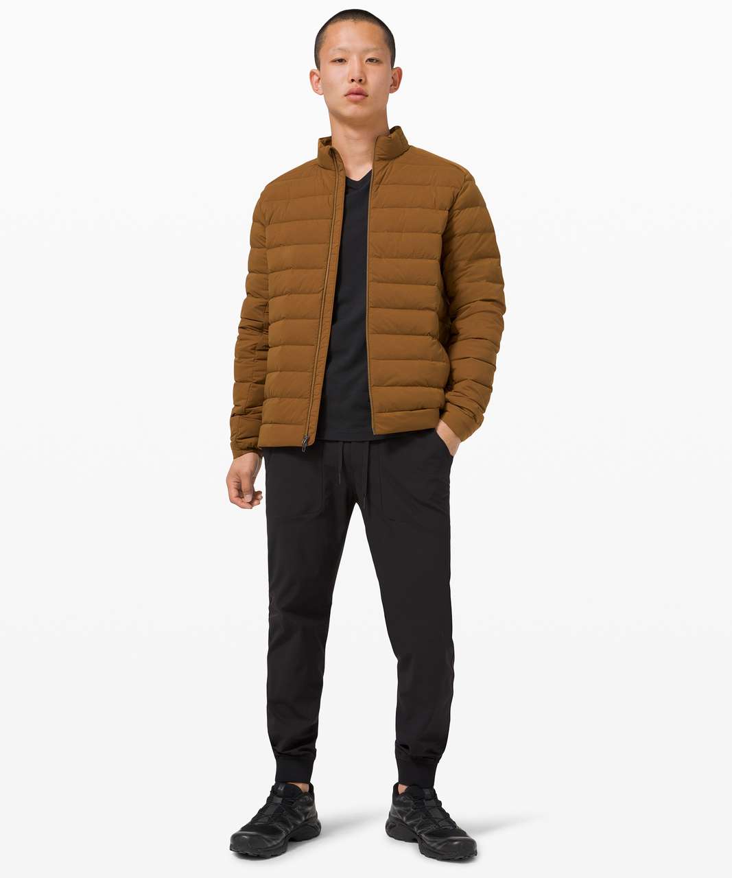 Lululemon Navigation Stretch Down Jacket - Burnt Caramel