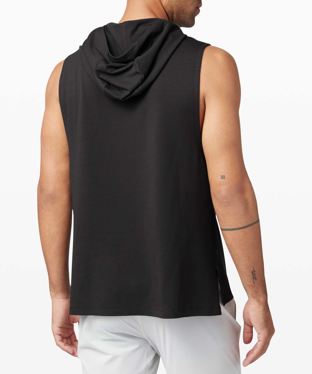 Lululemon On Grid Sleeveless Hoodie - Black