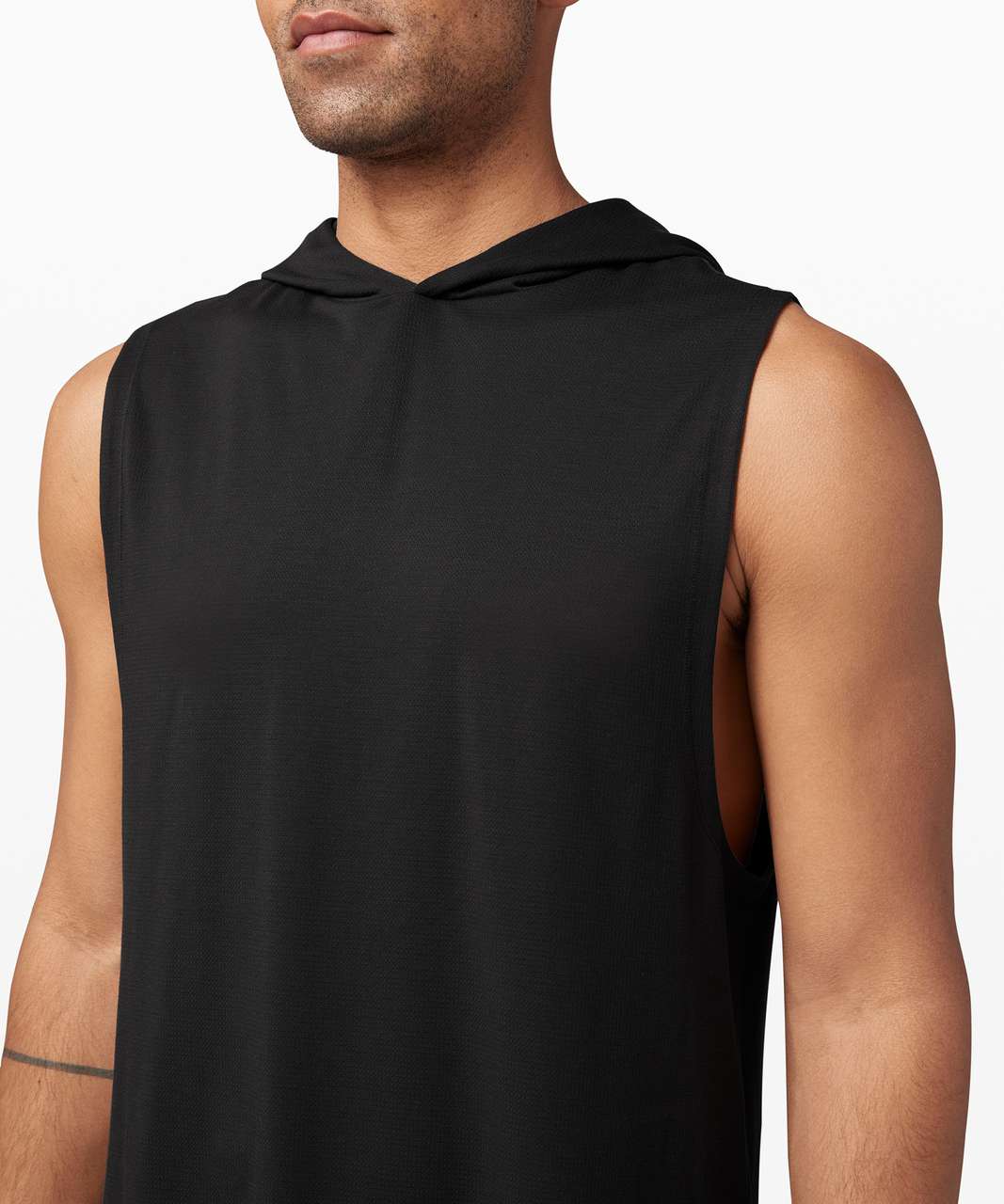 Lululemon On Grid Sleeveless Hoodie - Black