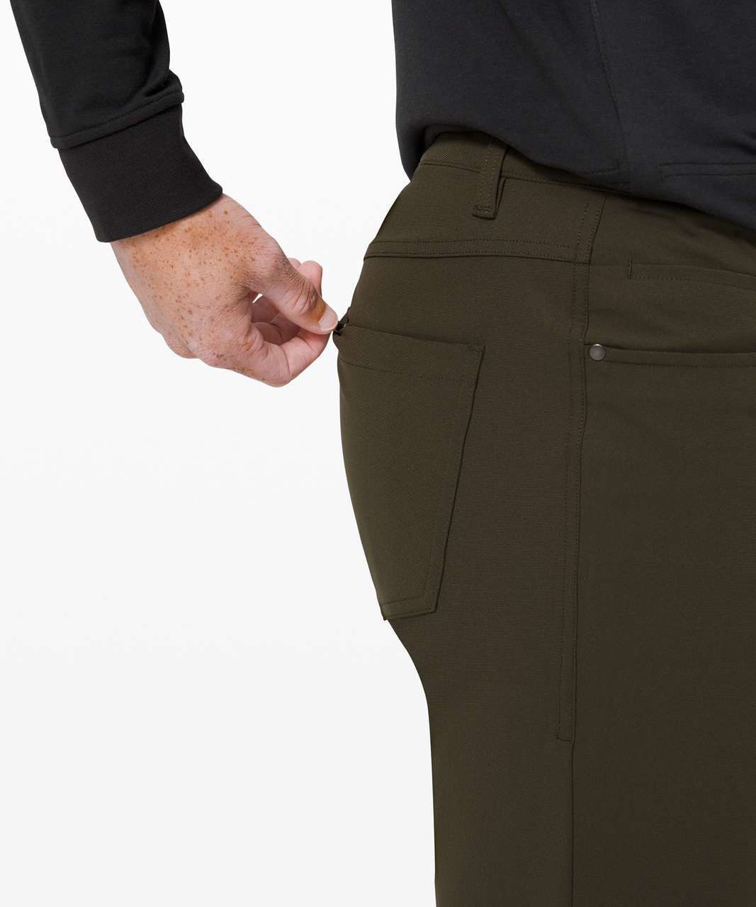 Lululemon ABC Pant Classic *Warpstreme 30" - Dark Olive