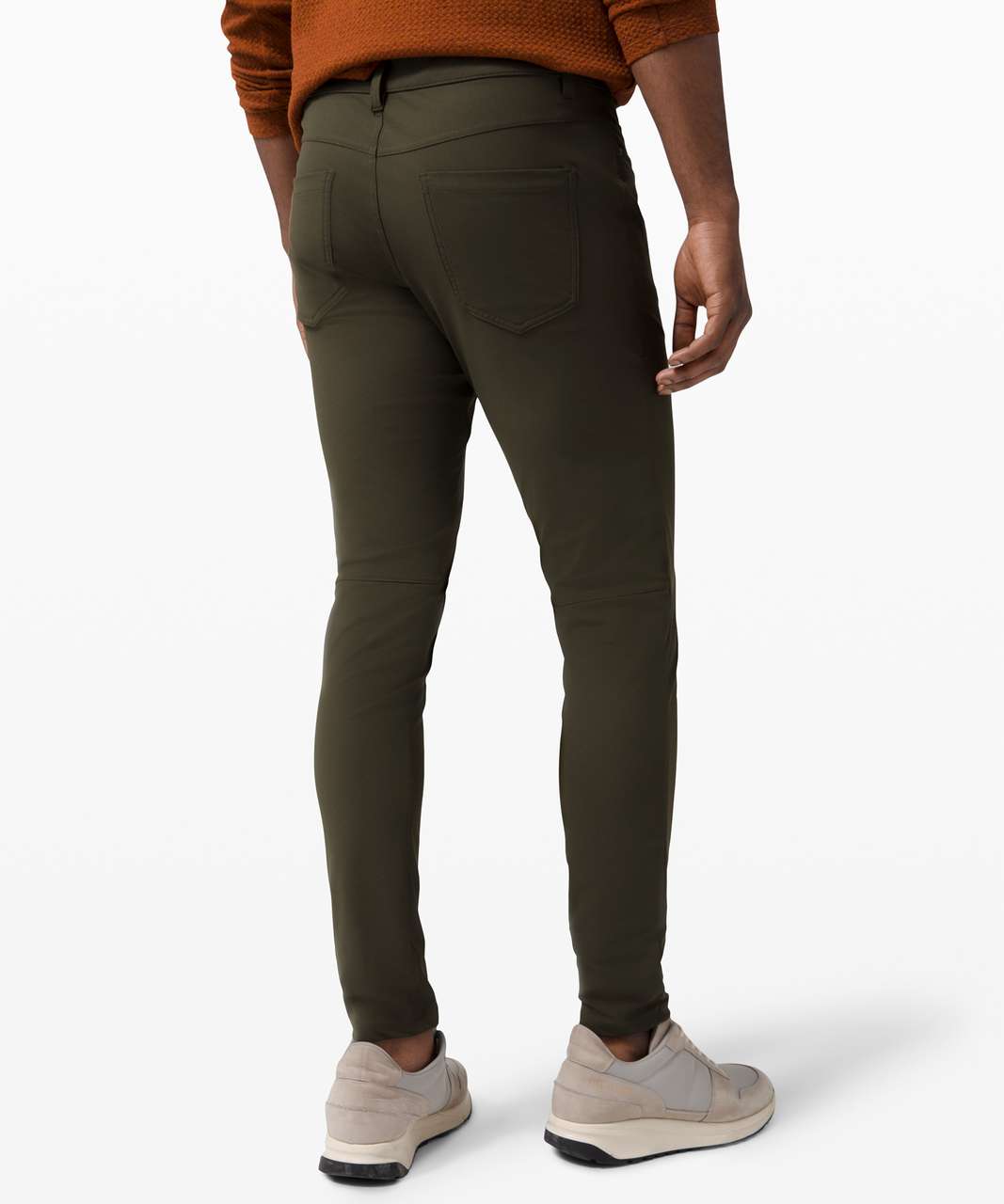 Lululemon ABC Pant Skinny *Warpstreme 32 - Dark Olive - lulu fanatics