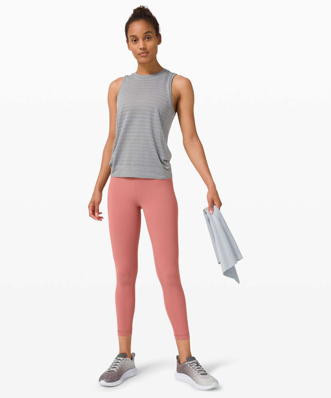 Lululemon Wunder Train High-Rise Tight 25" - Brier Rose (First Release)