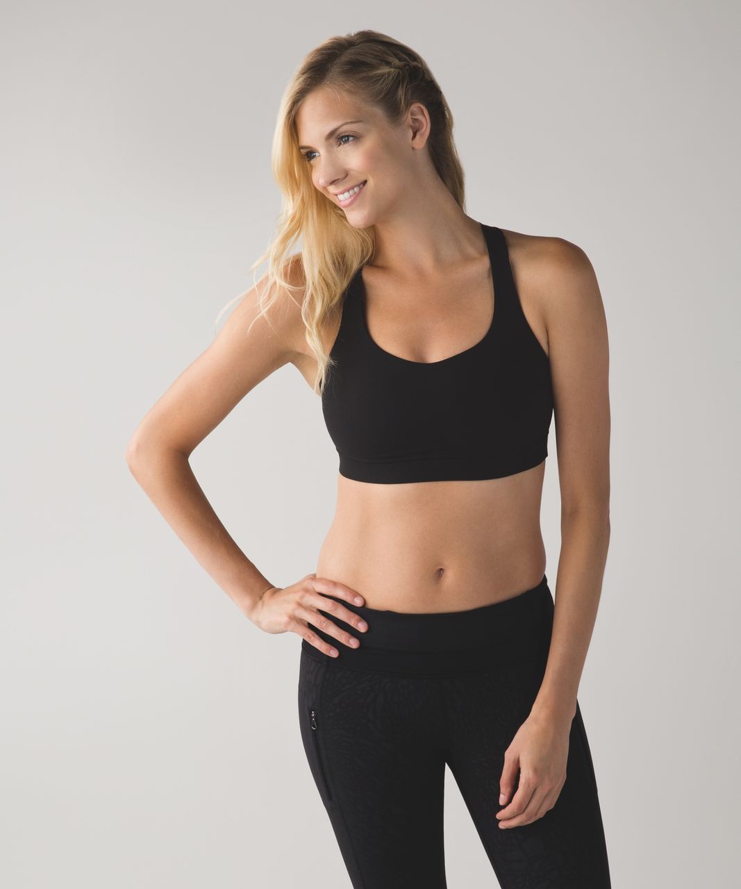 Lululemon 50 Rep Bra - Black - lulu fanatics