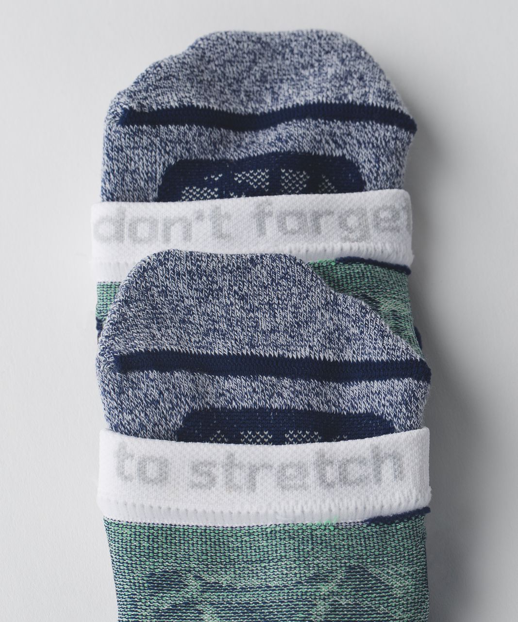 Lululemon Speed Sock *Silver - Hero Blue / Sea Mist / Dragonfly